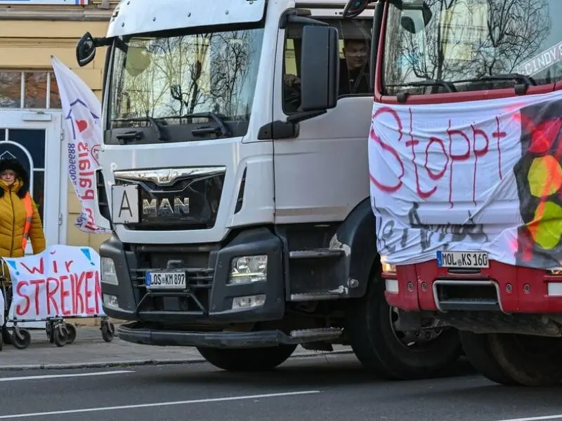 Bauernproteste - Frankfurt (Oder)