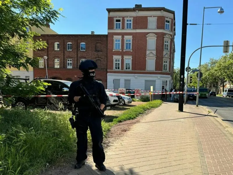 Polizeieinsatz in Magdeburg
