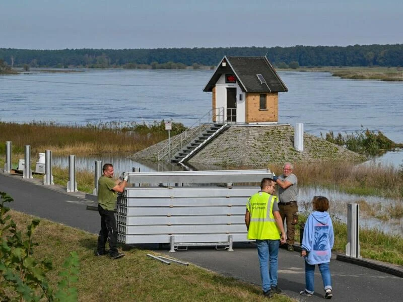 Hochwasser in Brandenburg