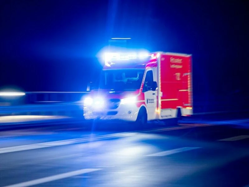 Rettungswagen im Einsatz