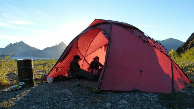 Trekkingtour am Denali in Alaska