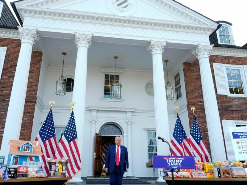 Wahlkampf in den USA -Trump in New Jersey