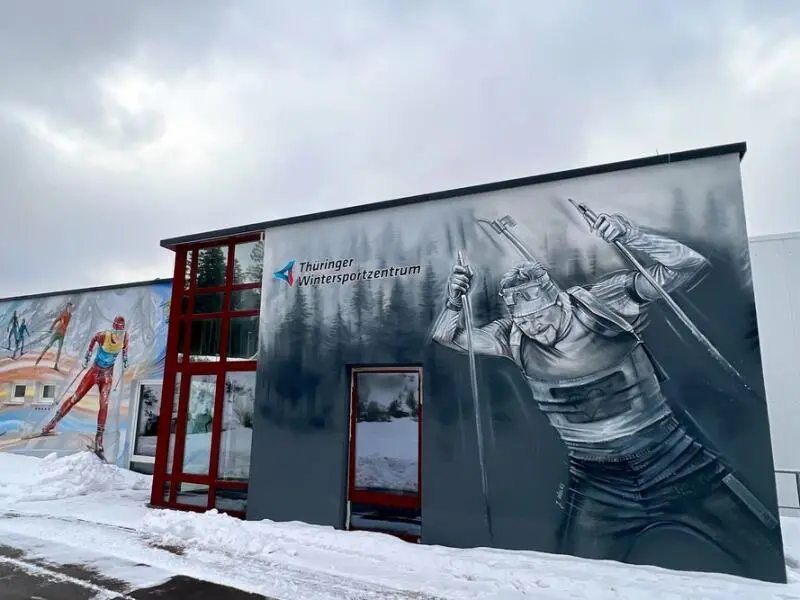 Skisporthalle in Oberhof
