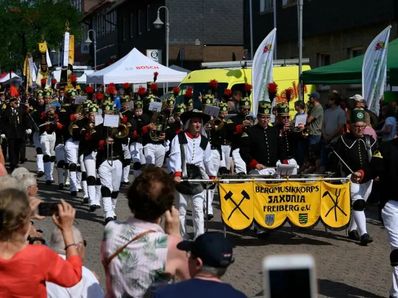 Bergparade im Harz