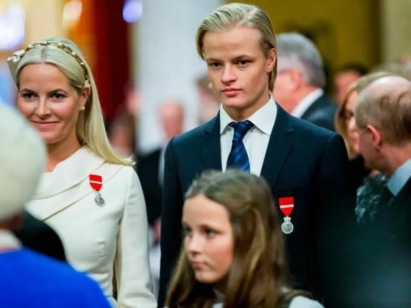 Mette-Marit und ihr Sohn Marius Borg Høiby