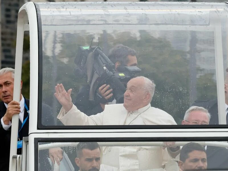 Papst Franziskus besucht  Luxemburg und Belgien