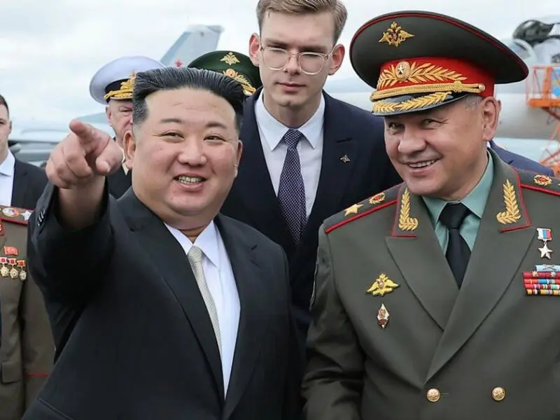 Kim Jong Un in Russland