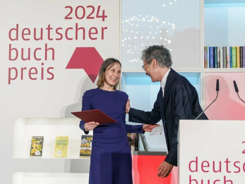 Verleihung Deutscher Buchpreis 2024