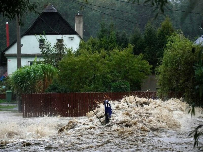 Hochwasser in Tschechien