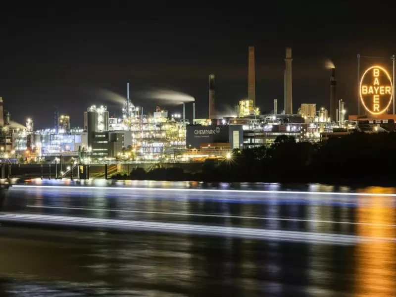 Chemieindustrie in Leverkusen