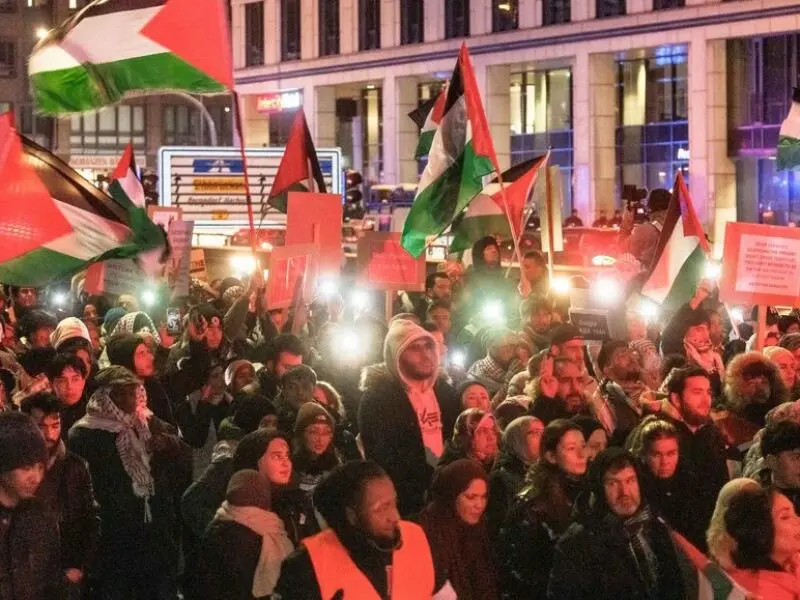 Propalästinensische Demonstrationen - Hamburg