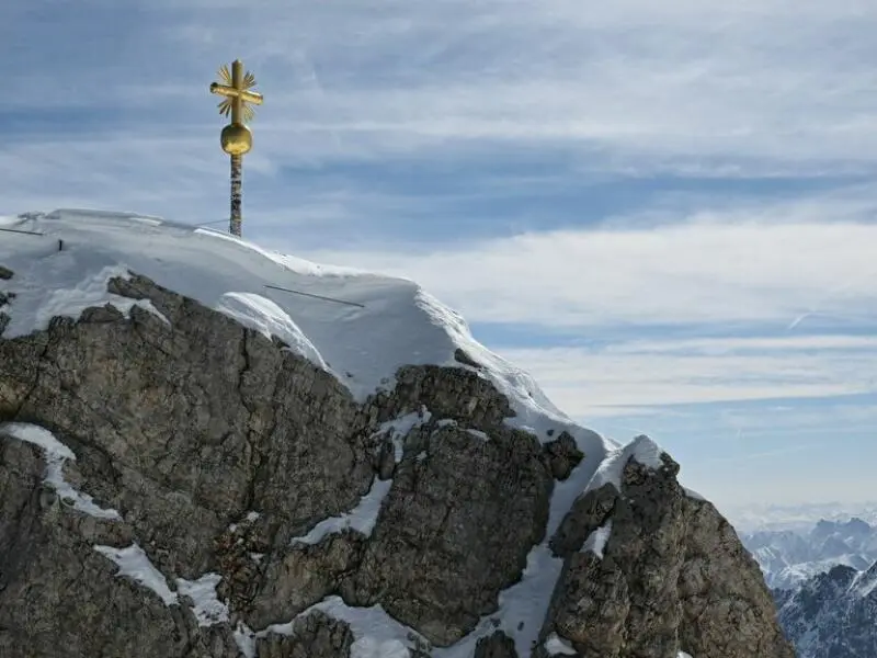 Gipfelkreuz der Zugspitze