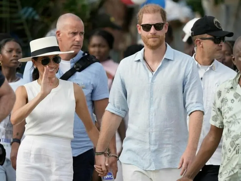 Prinz Harry und Meghan in Kolumbien