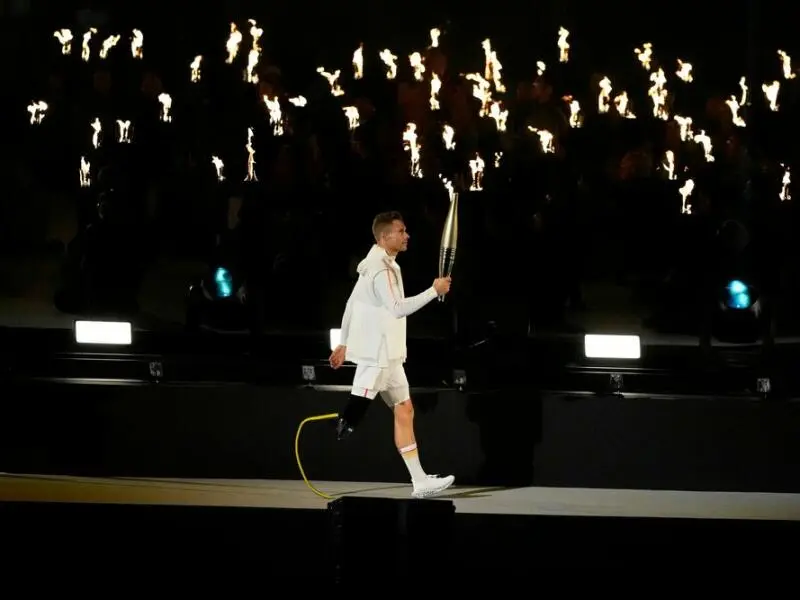 Paralympics Paris 2024 - Markus Rehm bei der Eröffnungsfeier