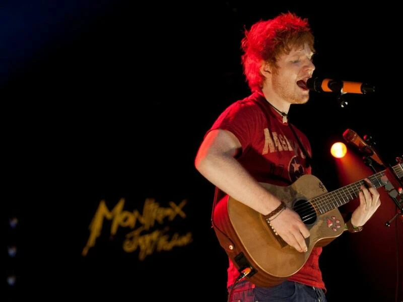 Ed Sheeran beim 46. Montreux Jazz Festival 2012