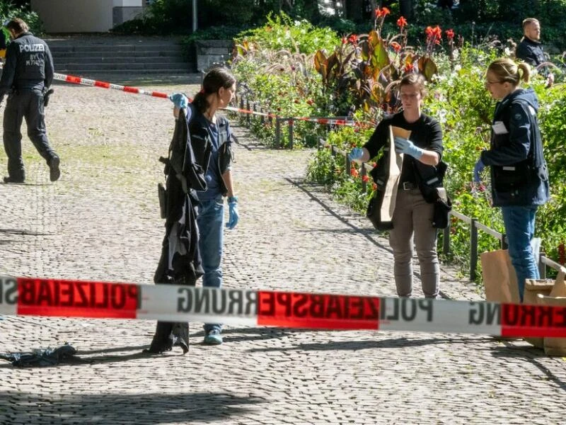 Tötungsdelikt im Alten Botanischen Garten in München