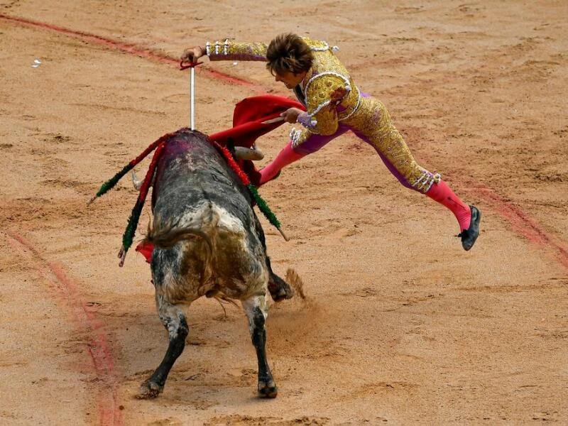 Sanfermín-Fest in Pamplona