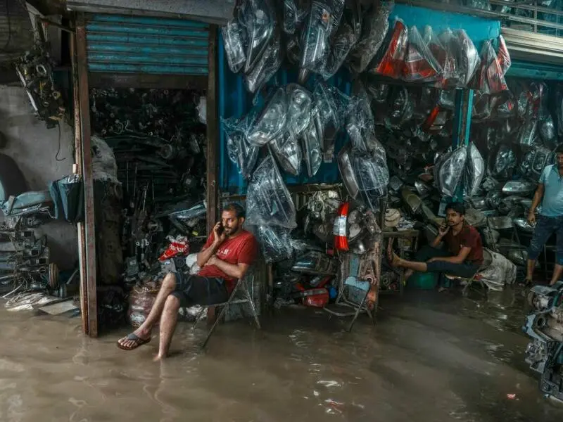 Monsun in Indien