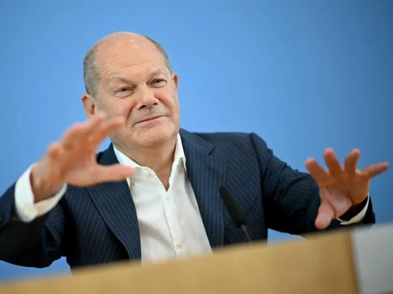 Sommer-Pressekonferenz von Bundeskanzler Scholz