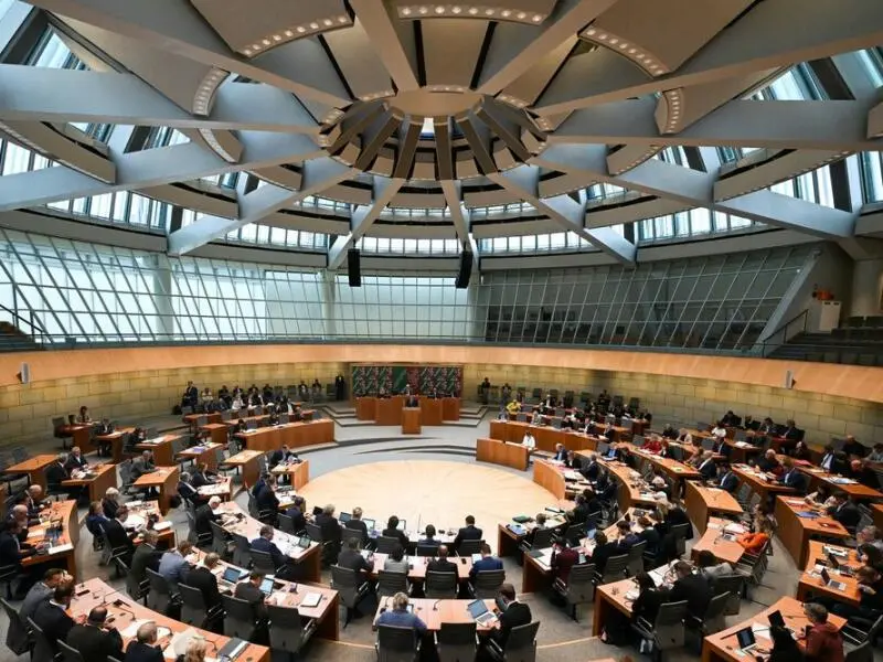 Plenarsitzung Landtag Nordrhein-Westfalen