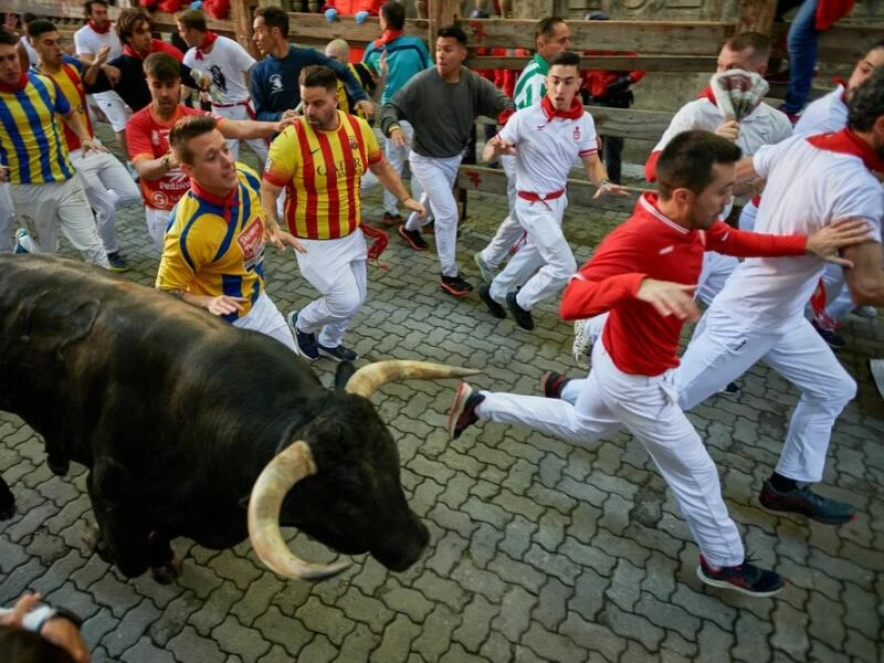 «Sanfermines»-Fest in Pamplona