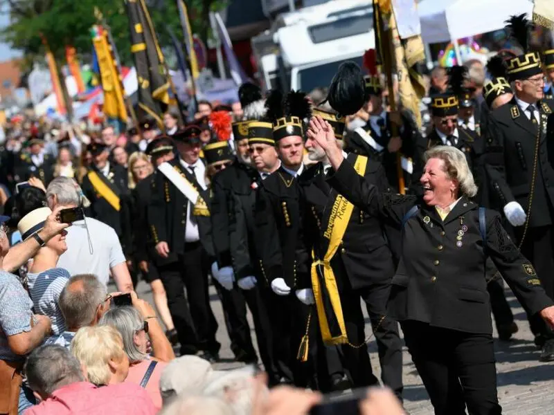 Bergparade im Harz