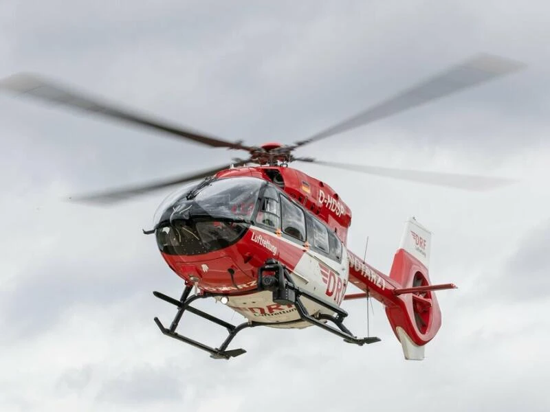 Rettungshubschrauber im Einsatz