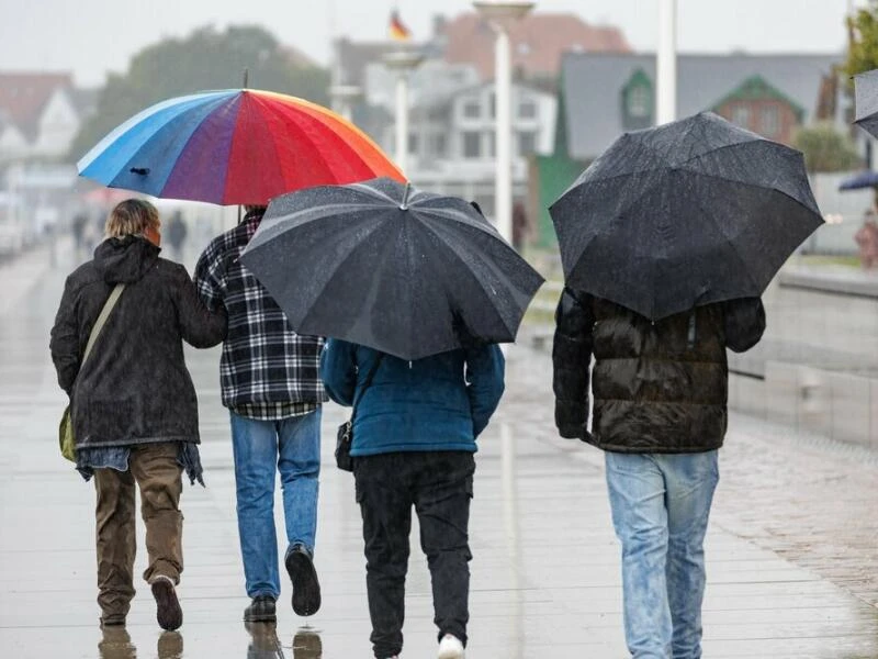 Regenwetter Schleswig-Holstein