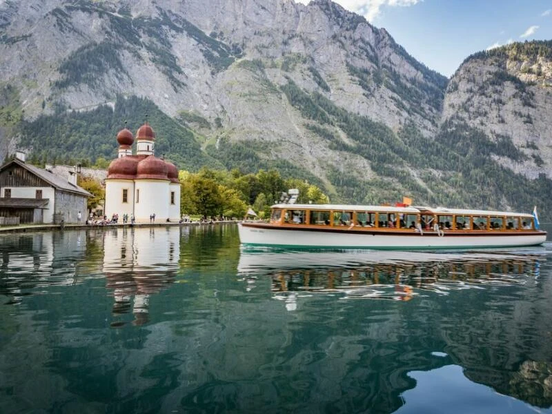 Boot am Königssee