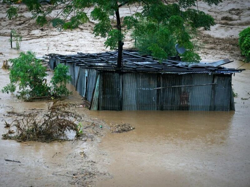 Überschwemmungen in Nepal