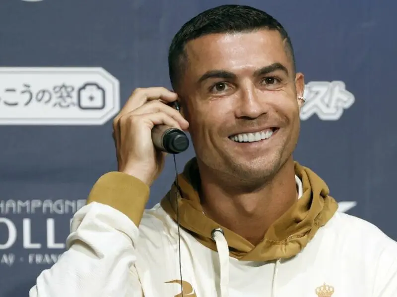 Fußball: Pressekonferenz Cristiano Ronaldo