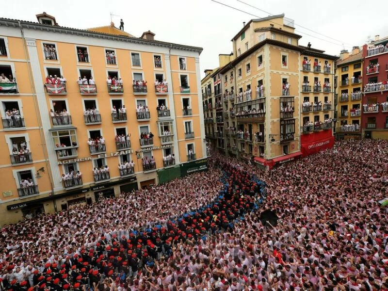 «Sanfermines»-Fest in Pamplona