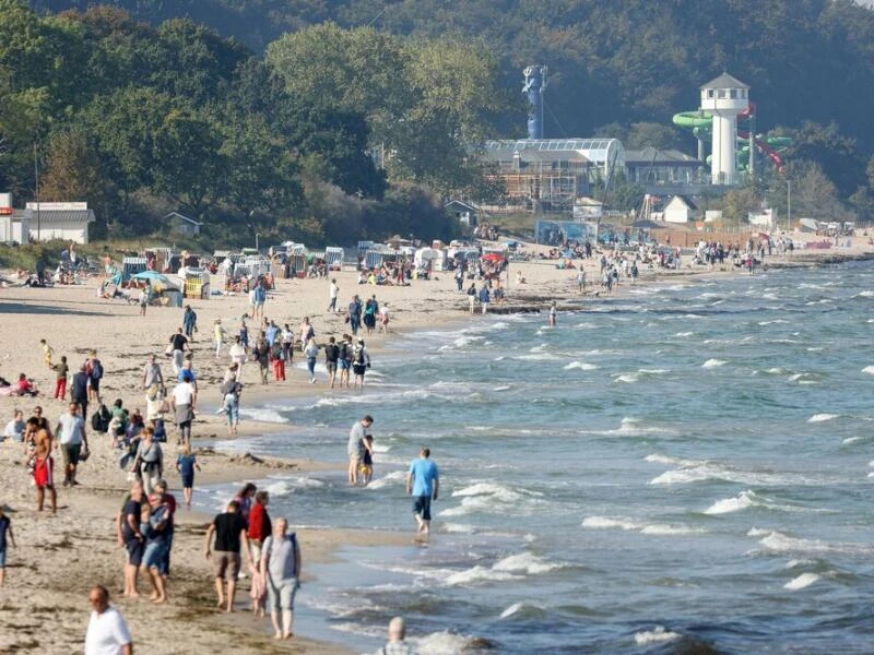 Sonnenschein in Timmendorfer Strand