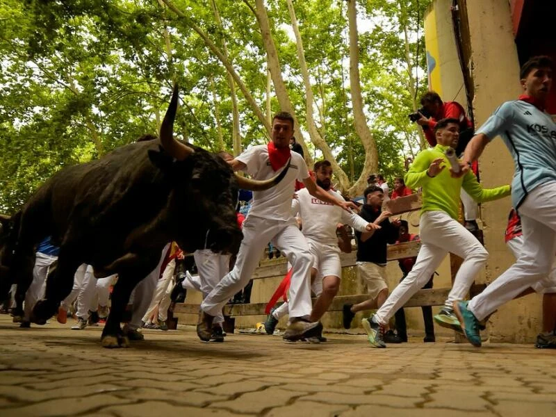 «Sanfermines»-Fest in Pamplona