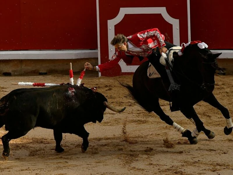 Sanfermín-Fest in Pamplona