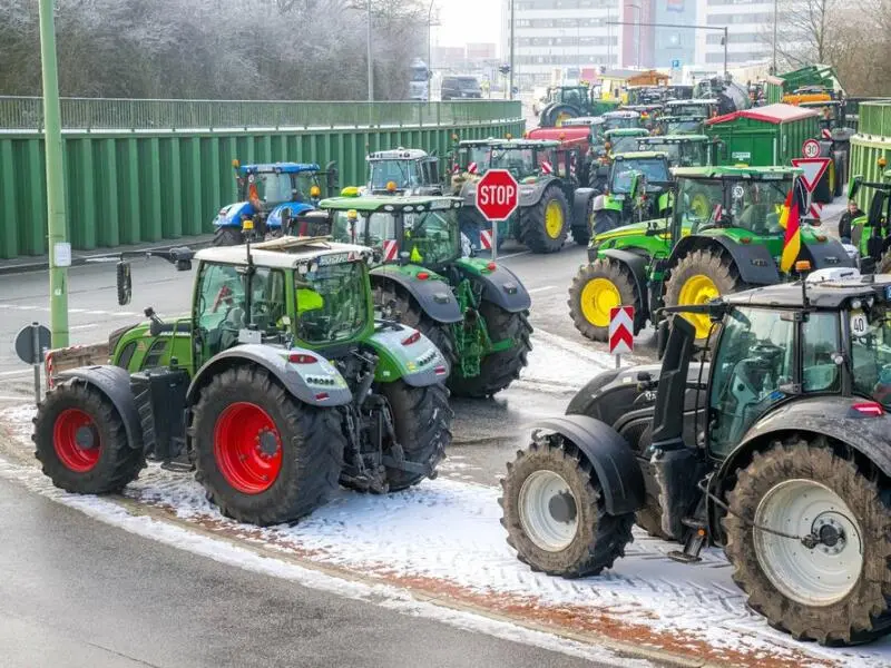 Bauernproteste in Bremerhaven