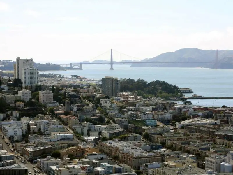 Blick auf San Francisco