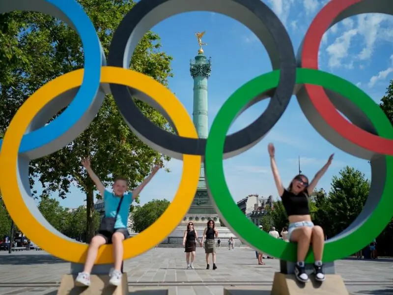 Vor den Olympischen Spiele in Paris