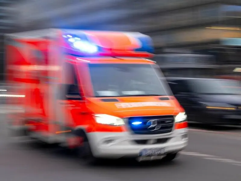 Krankenwagen im Einsatz