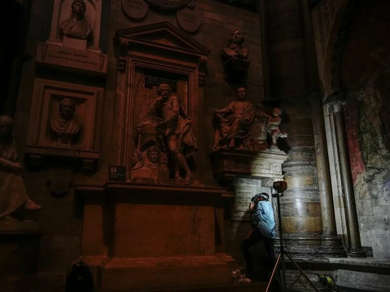 Bronte-Denkmal in der Westminster-Abbey