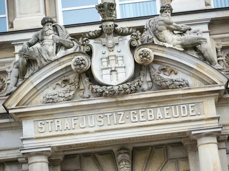 Strafjustizgebäude in Hamburg