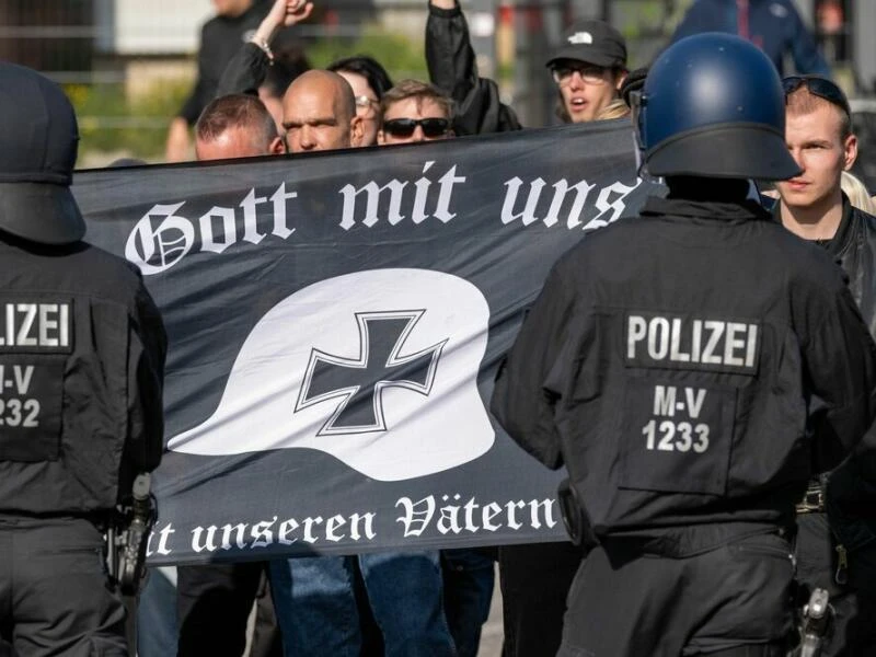 CSD Wismar 2024 - Proteste rechter Gruppen