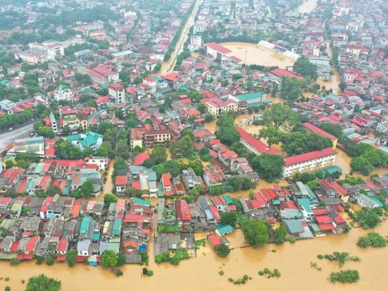 Taifun «Yagi» in Vietnam