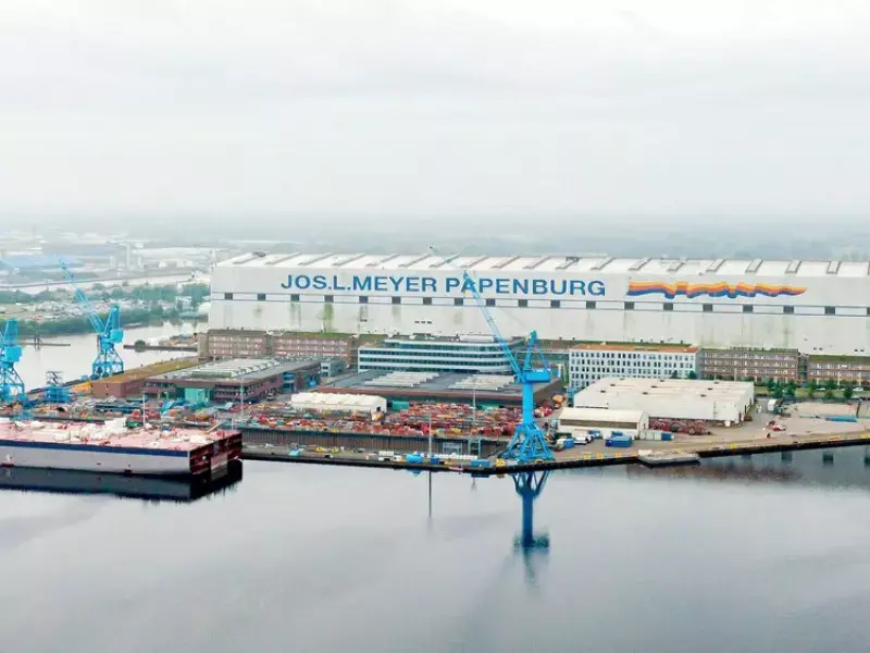 Meyer Werft in Papenburg