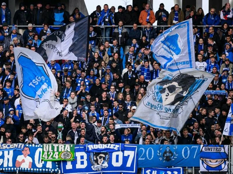 Fans der TSG 1899 Hoffenheim