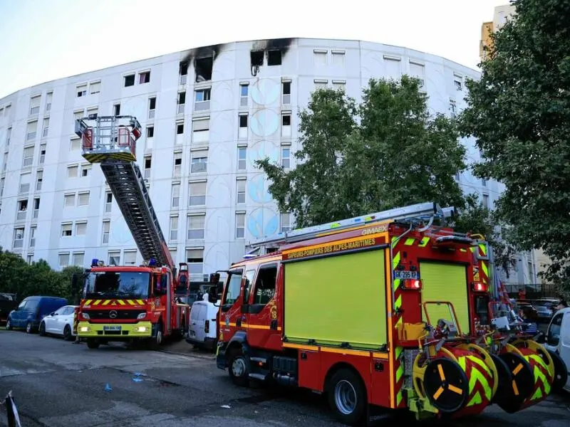 Tote bei Wohnungsbrand in Nizza