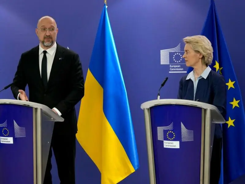 Ukrainischer Ministerpräsident Schmyhal in Belgien