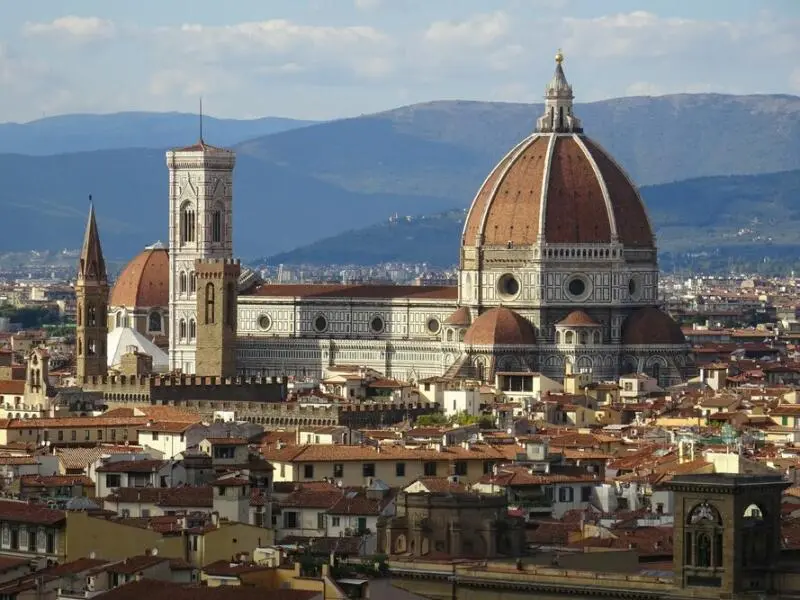 Aussicht über Florenz