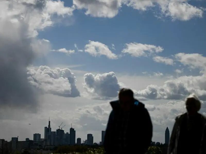 Frühlingswetter in Frankfurt am Main