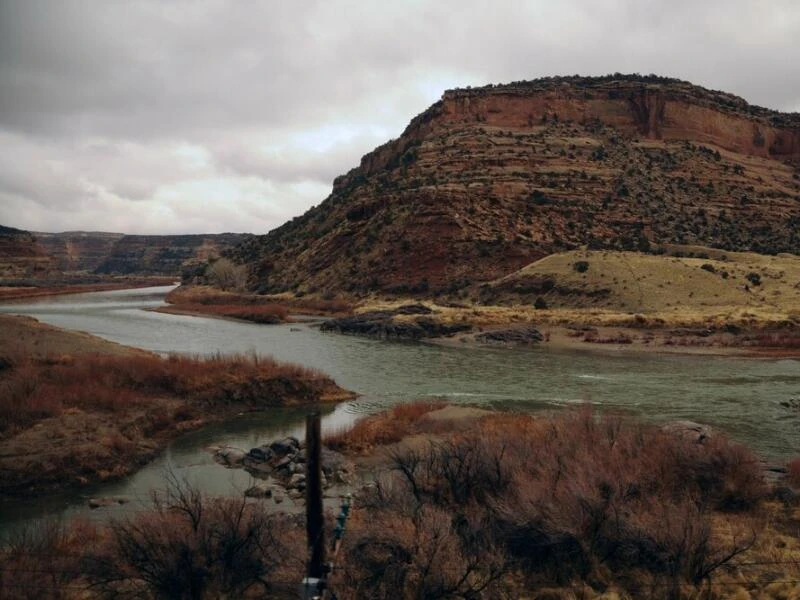 Canyons von Utah mit Green River